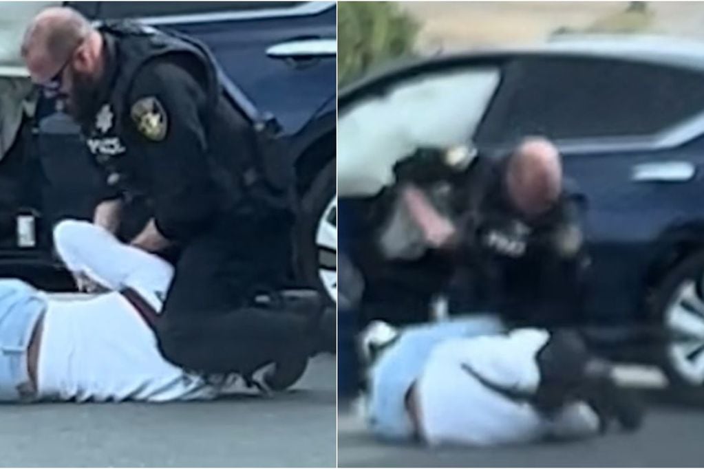 Video viral muestra brutal agresión de policía a sospechosa de robo