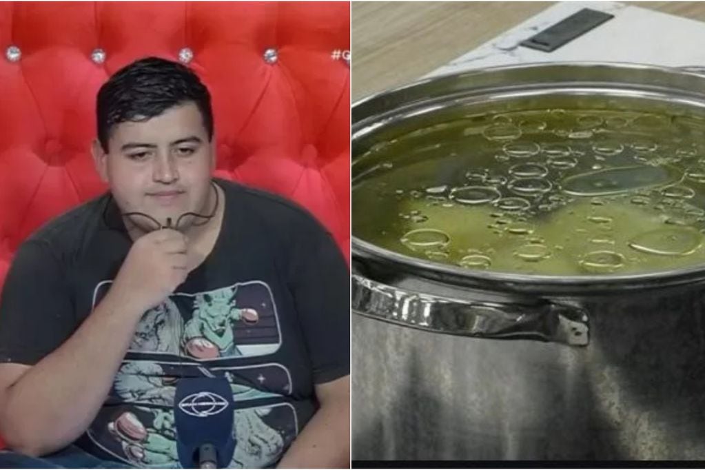 Critican a Rubén por cocer papas en agua con aceite