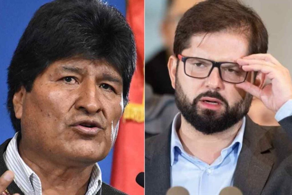 Evo Morales reaccionó a dichos de Gabriel Boric.