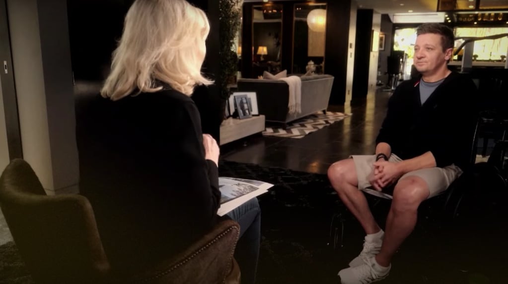 El actor en su entrevista con Diane Sawyer. Foto: ABC.