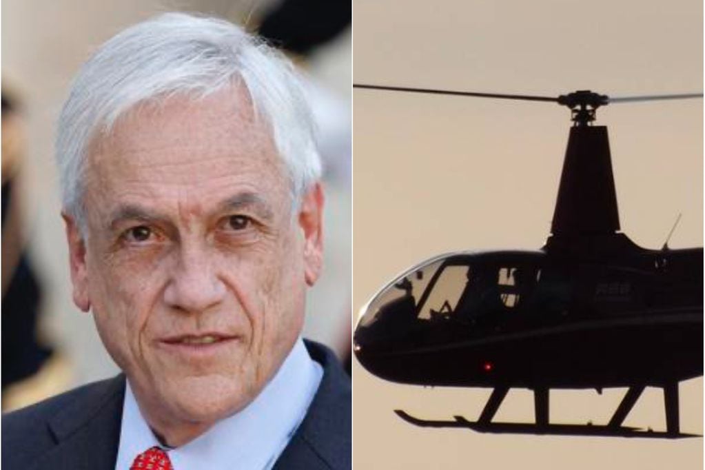 Los detalles del helicóptero Robinson R66 en el que iba Sebastián Piñera
