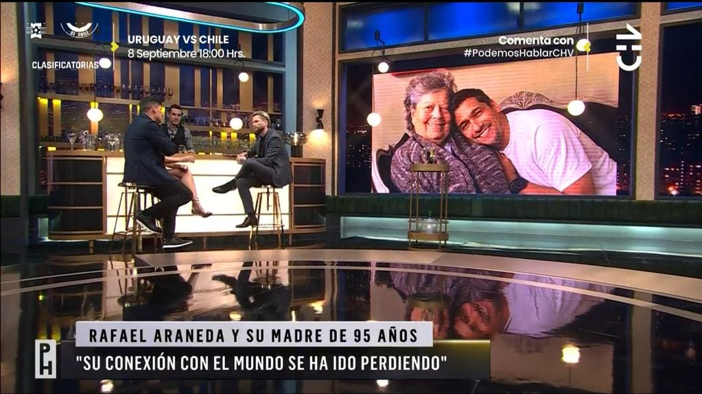 Rafael Araneda habló sobre la salud de su madre