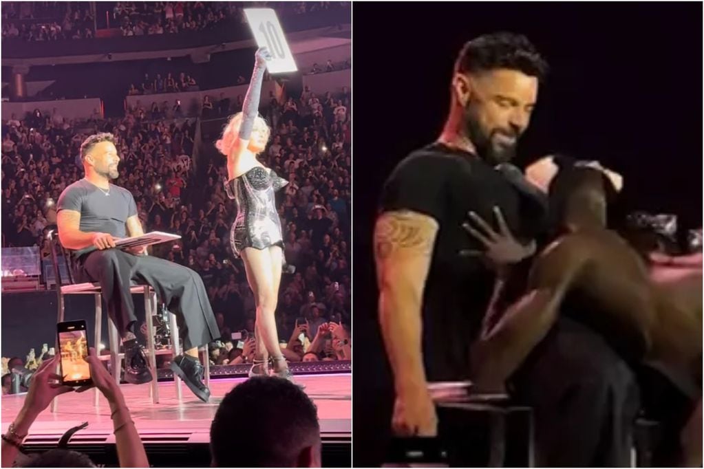 Medios internacionales aseguran que Ricky Martin tuvo una erección en explícito show junto a Madonna
