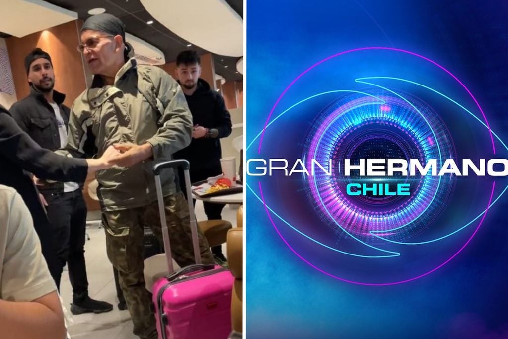 Ex participantes de Gran Hermano fueron pillados en el aeropuerto de Santiago.
