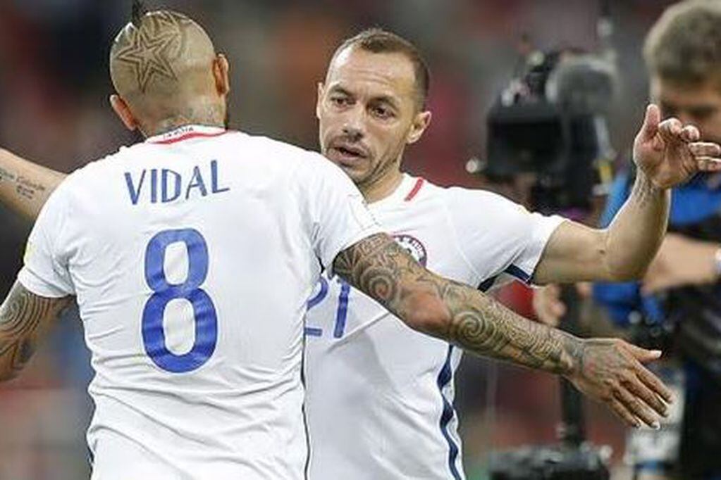 Vidal felicitó a Carepato y le dejó un mensaje.