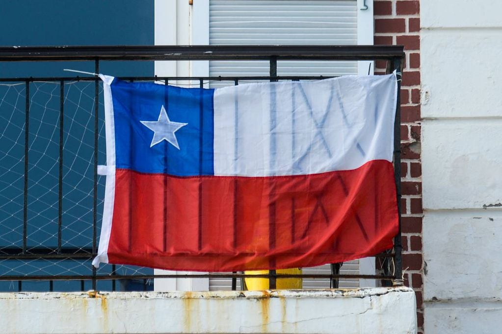 Bandera chilena. /FOTO: AGENCIAUNO
