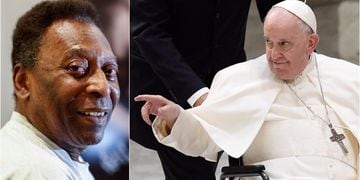 Pelé y Papa Francisco
