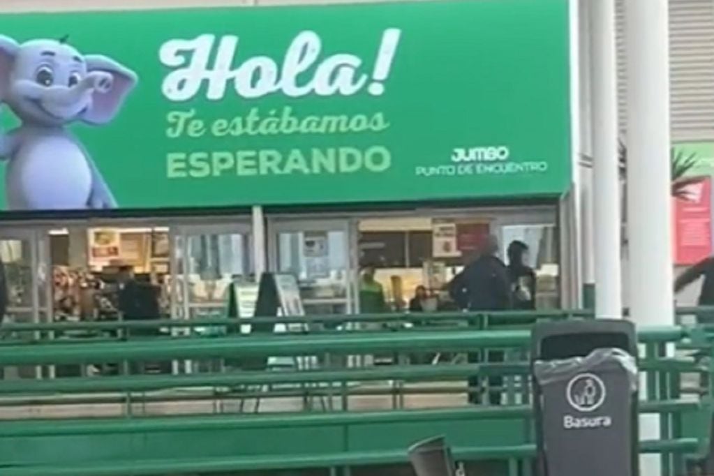 Supermercado Jumbo se refirió a la violenta riña en local de Antofagasta