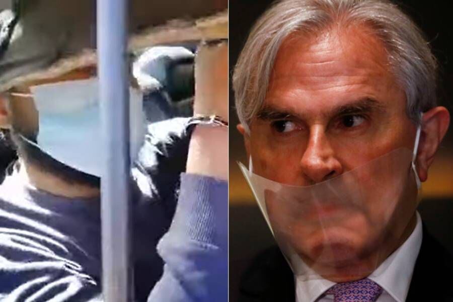 "¡Es la mier... que tomamos!": Moreira reveló áspero diálogo con sujeto que le lanzó excremento y orina