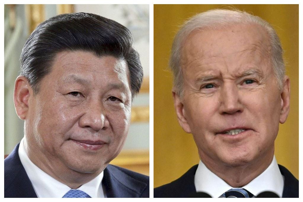 Xi Jinping y Joe Biden