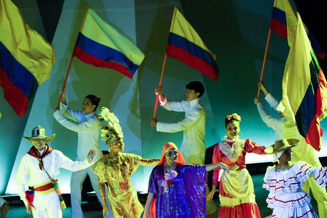 Clausura Juegos Panamericanos, Colombia