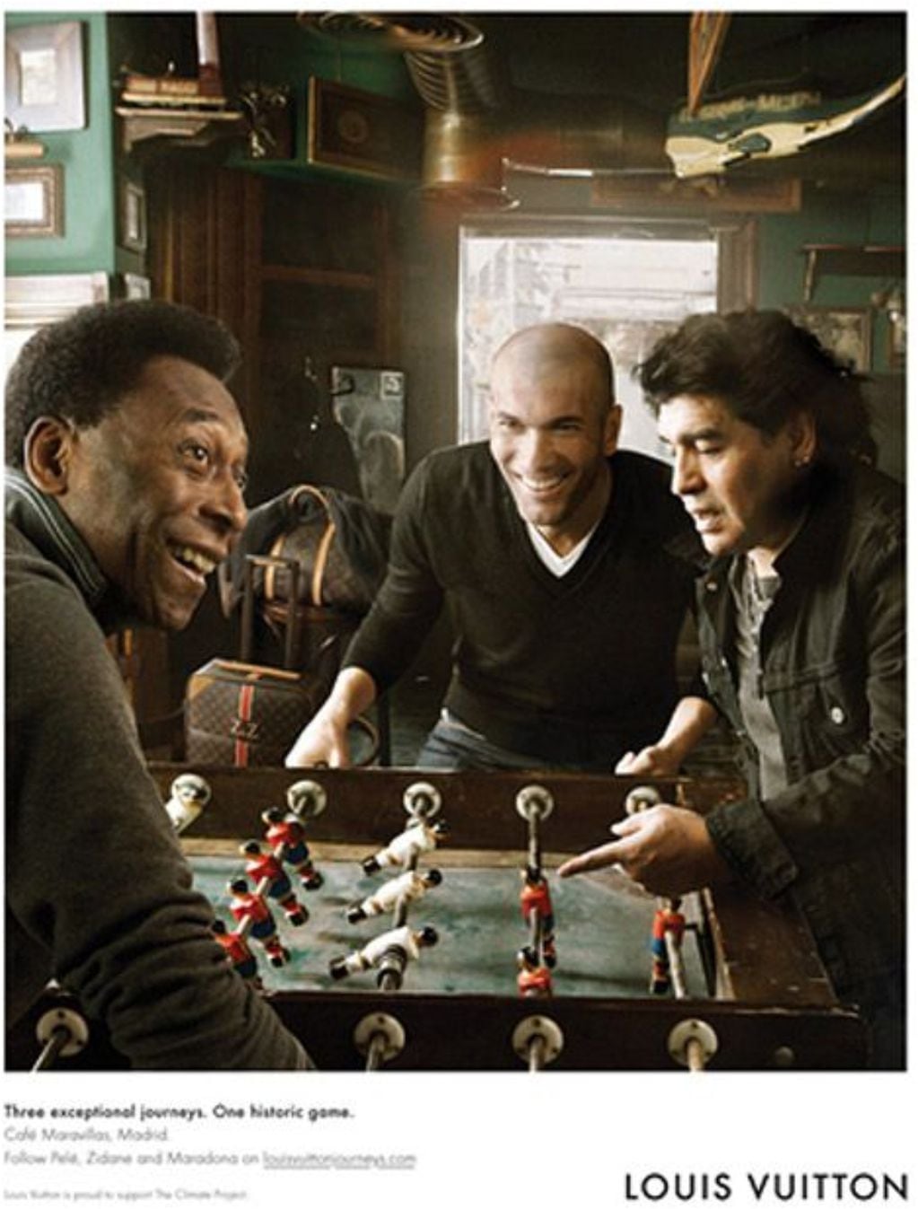 Daylight Studios  Annie Leibovitz repite con la firma Louis Vuitton y  retrata a Messi y Ronaldo en la previa del Mundial como hizo con Maradona,  Pelé y Zidane