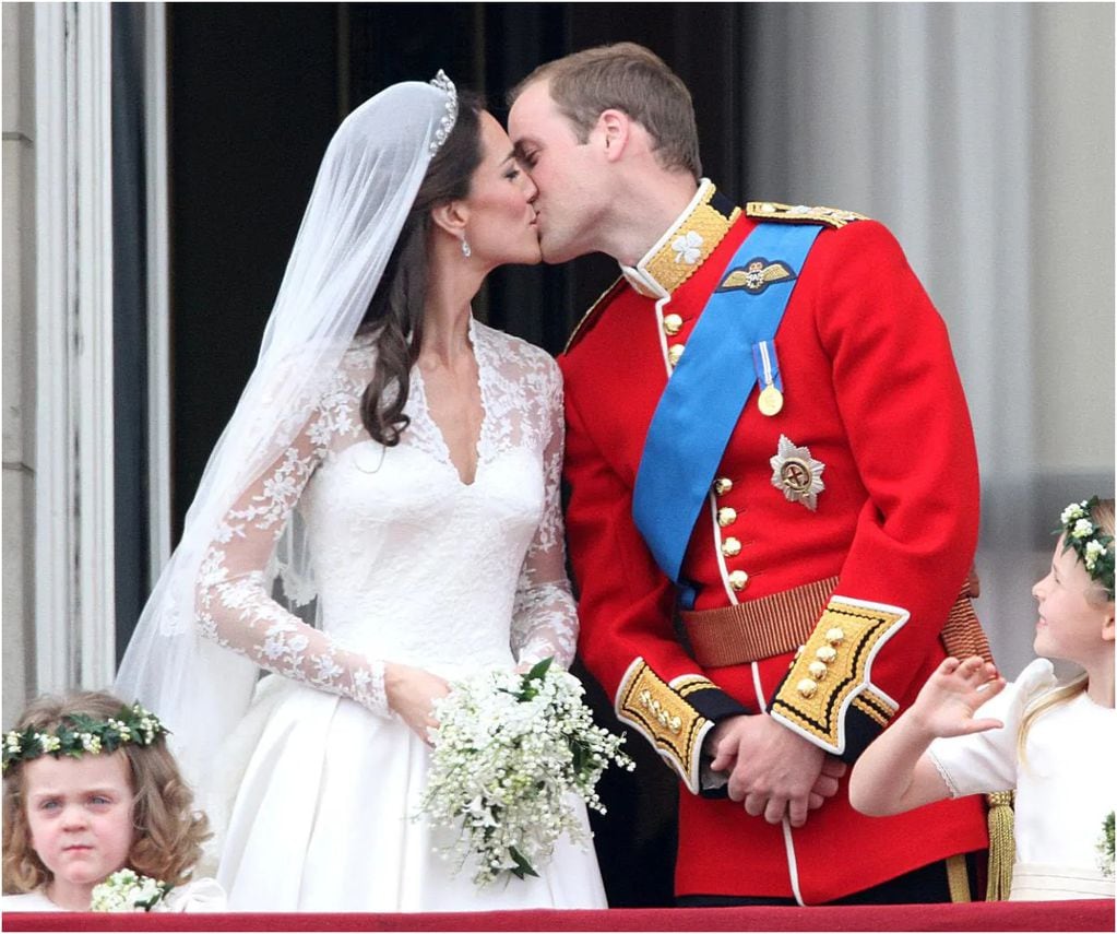 La historia de la primera foto de Guillermo y Kate Middleton