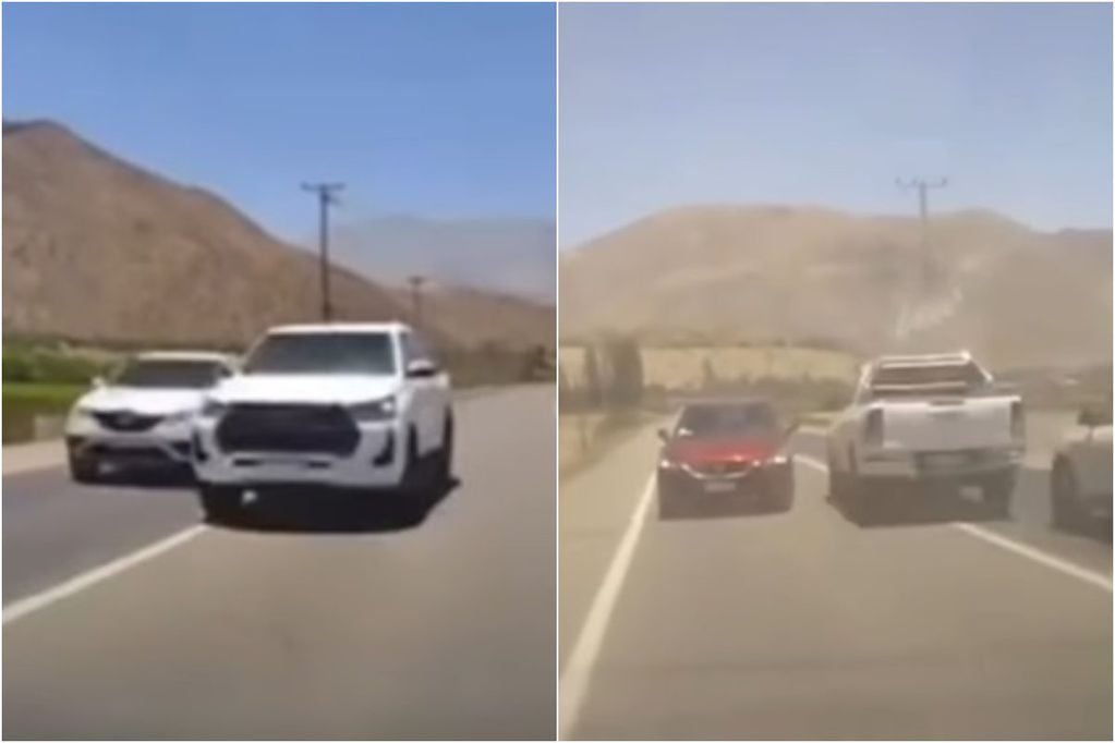 Captan la peligrosa maniobra de un conductor en el Valle del Elqui: su jefe lo despidió tras ver el registro