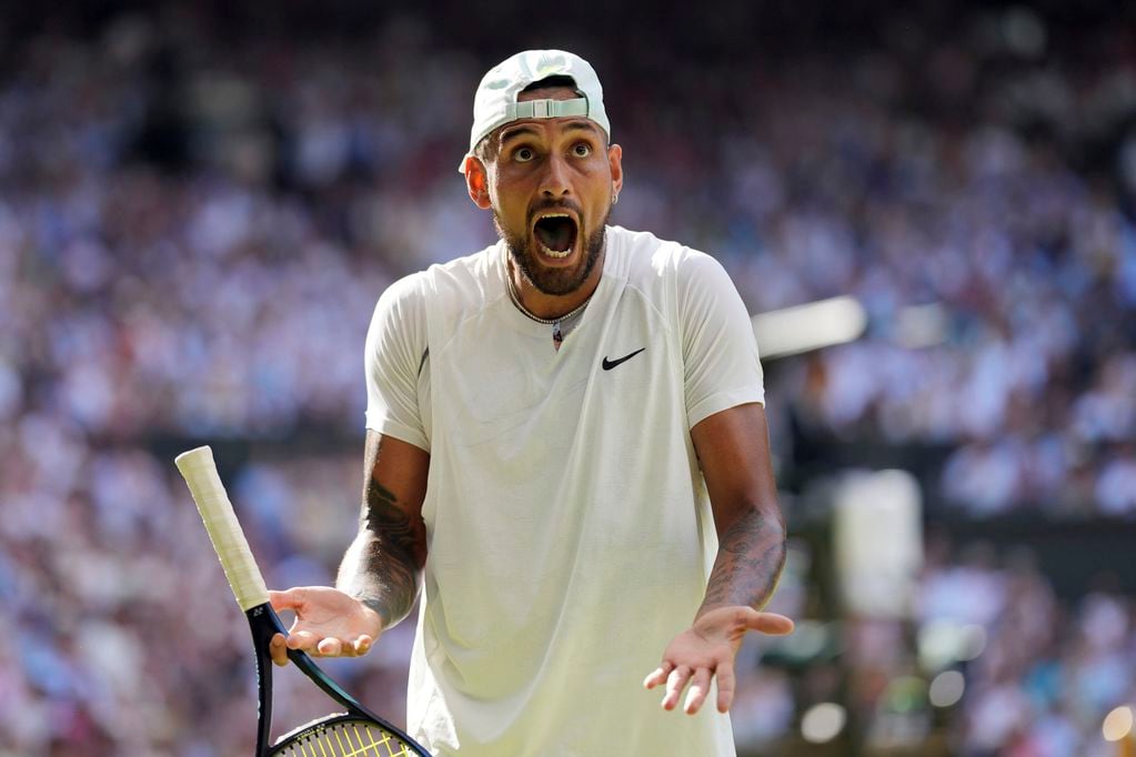 El controvertido tenista australiano. (Zac Goodwin/PA via AP)