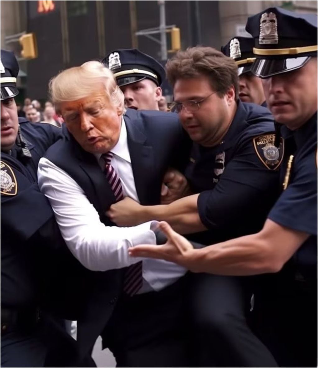Donald Trump arrestado