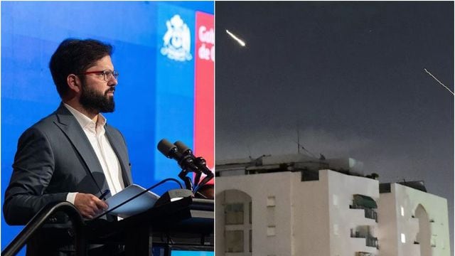 Presidente Gabriel Boric condenó ataques a través de misiles y drones por parte de Irán a Israel