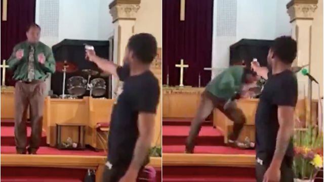 Video pastor ataque