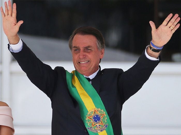 Jair Bolsonaro takes office as Brazil's President