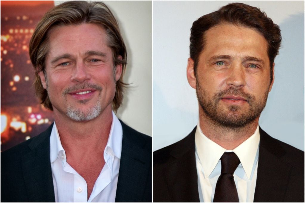 Brad Pitt y Jason Priestley.