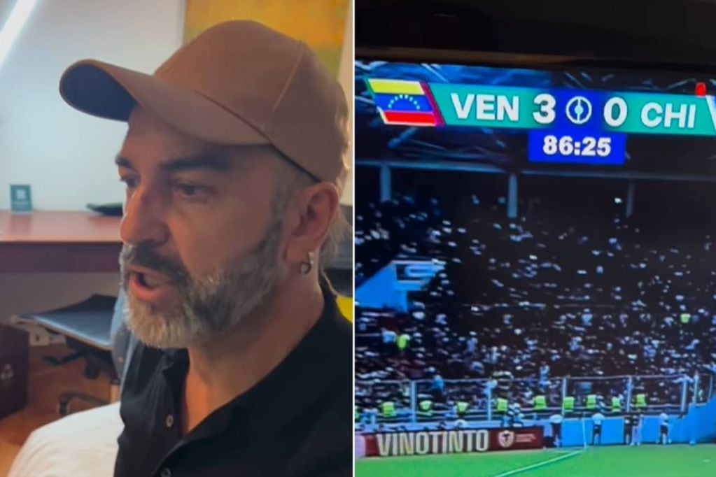 Comediante compartió un video tras la derrota de Chile en Maturín.