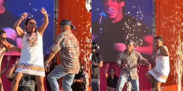Pincoya y Papa Lulo sorprendieron al bailar en el escenario de “Fiesta Grado 3″