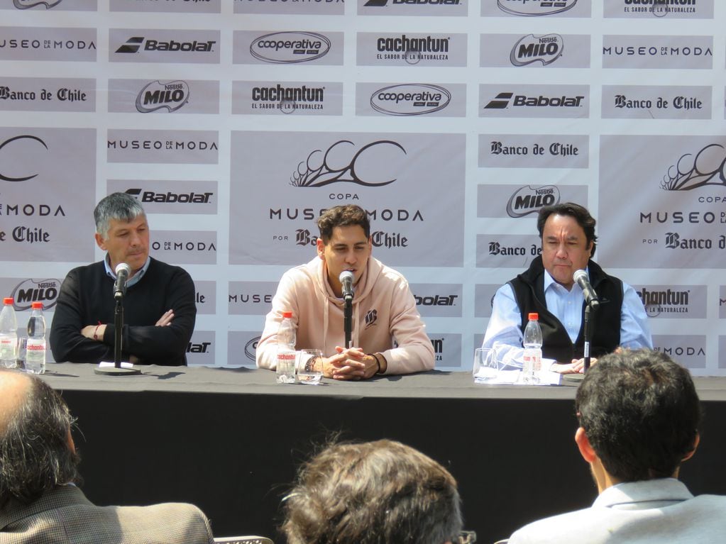 Conferencia de prensa Rafael Nadal en Chile