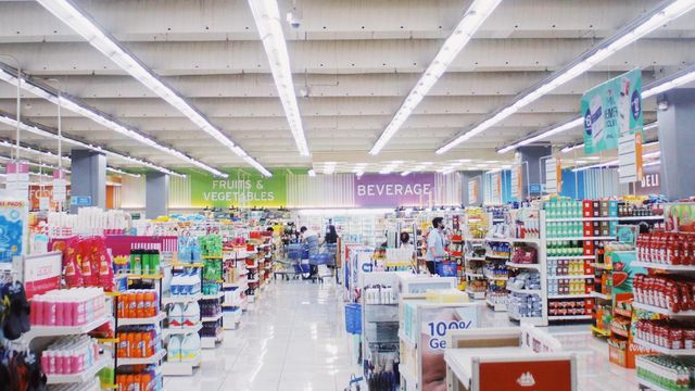 Supermercado. Foto Pexels.