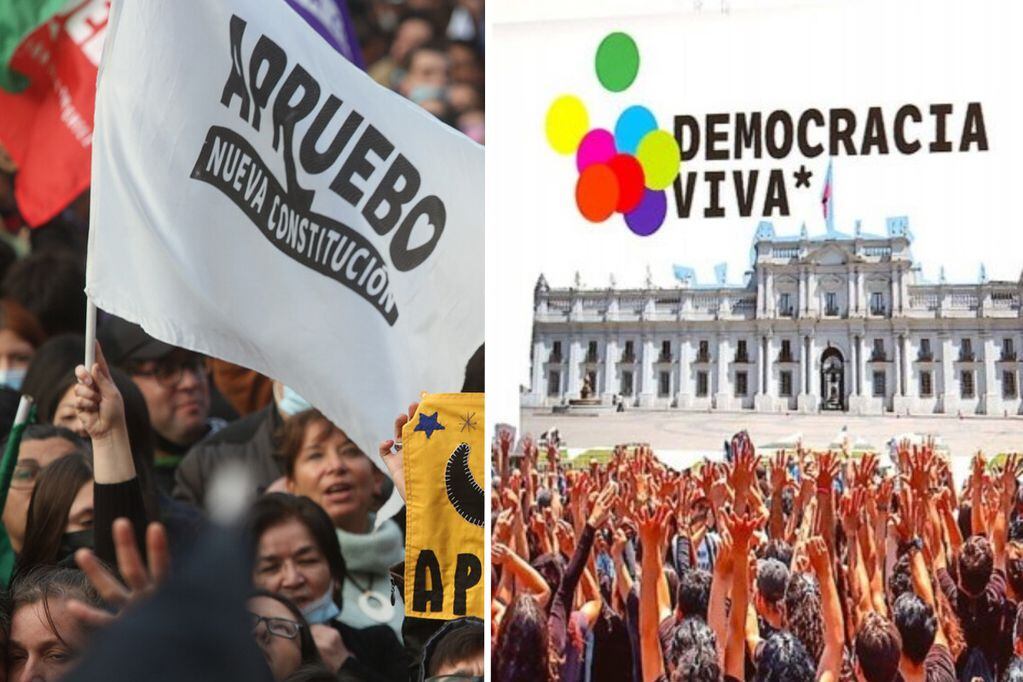 Democracia Viva fue una de las decenas de organizaciones que trabajó en la campaña del Apruebo.