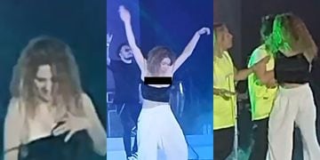Mujer se hace viral por hacer topless en fiesta de la vendimia en Argentina al ritmo de  Charly García