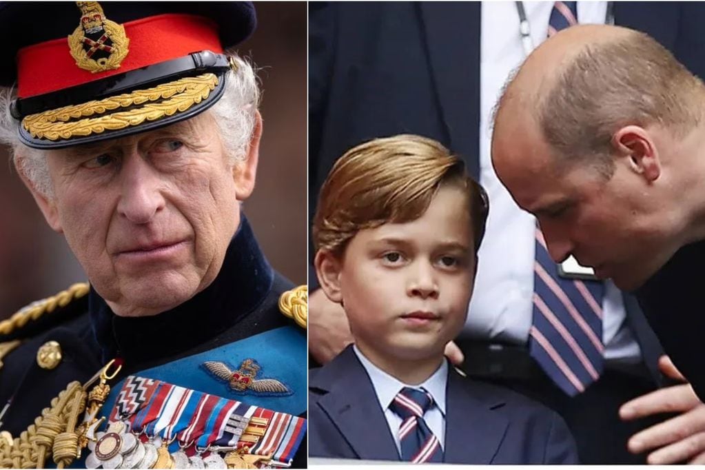 Carlos III, George y William