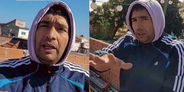 Albañil argentino echó al agua a su trabajadores