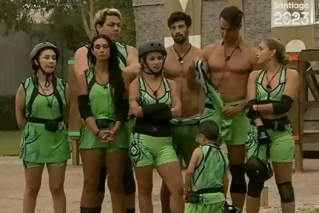 Tras la derrota en la intensa prueba grupal, el equipo verde definió a su primera nominada en Tierra Brava.