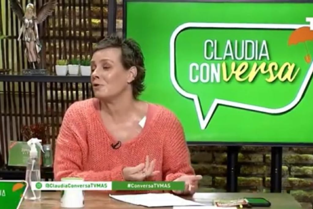Claudia Conserva alza la voz ante las críticas por usar parche por su cáncer