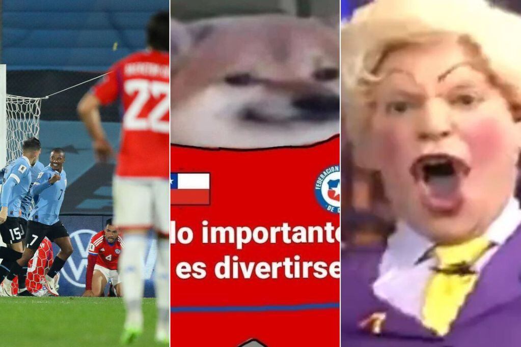 Ola de memes tras el partido Chile Uruguay.
