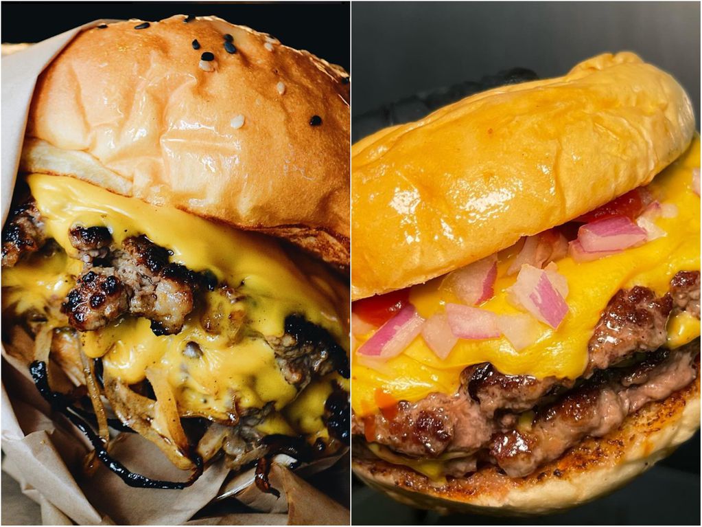 ¿Cómo es la “mejor hamburguesa del mundo” y dónde puedes encontrarla en Chile? Fotos: capturas / La Birra Bar.