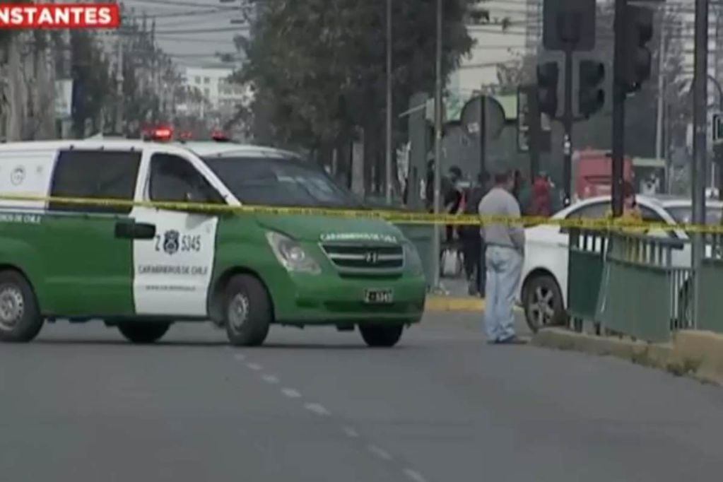 Carabinero fue atropellado en medio de una fiscalización en la comuna de San Joaquín.