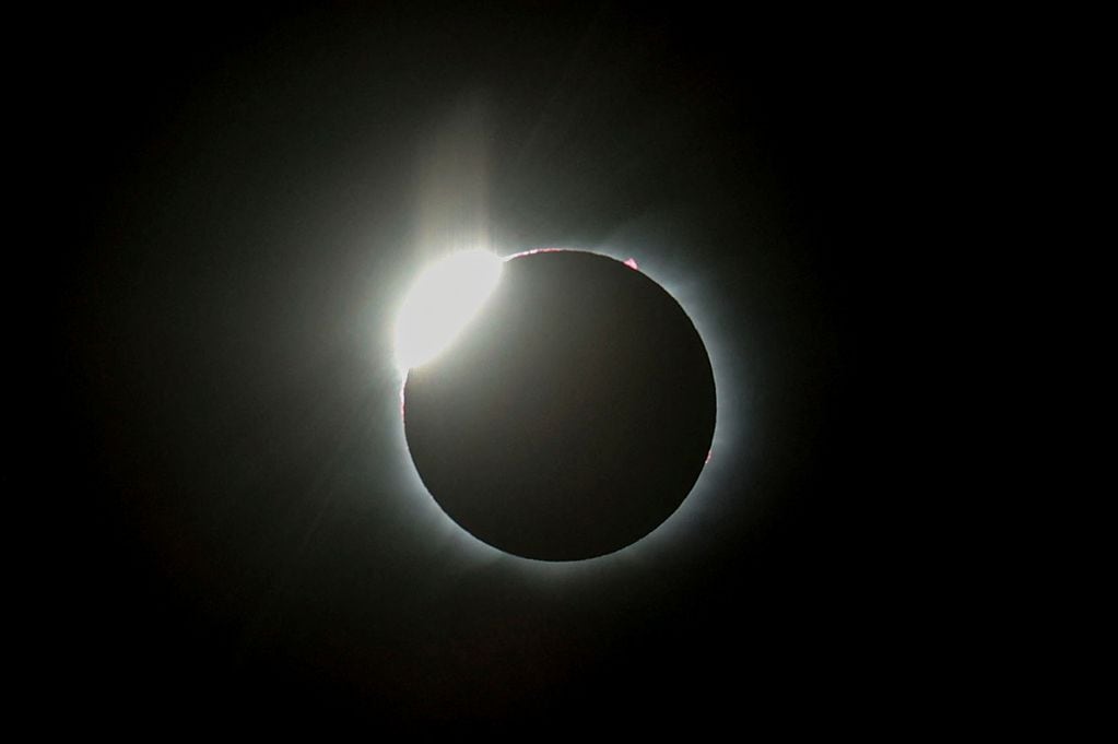 5 curiosidades que no sabías del eclipse solar 2024. Foto: Felipe Trueba/Courtesy of Imagen Chile/Handout via REUTERS.