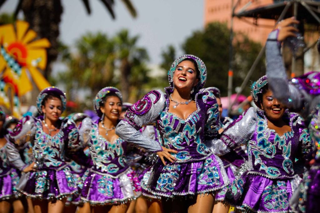 “¿Por qué cresta TVN no lo trasmite?”: chilenos reclaman por poca cobertura del Carnaval de Arica. Foto: Patricio Banda/Aton Chile