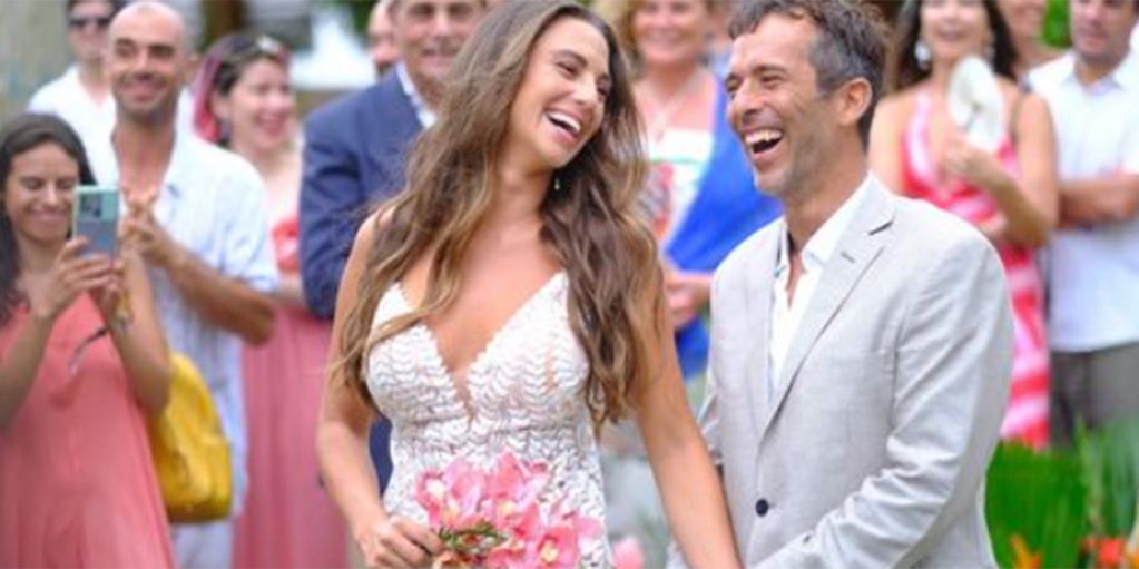 El matrimonio de Tita con Spiro Razis en Costa Rica, al que asistieron unas 100 personas. 