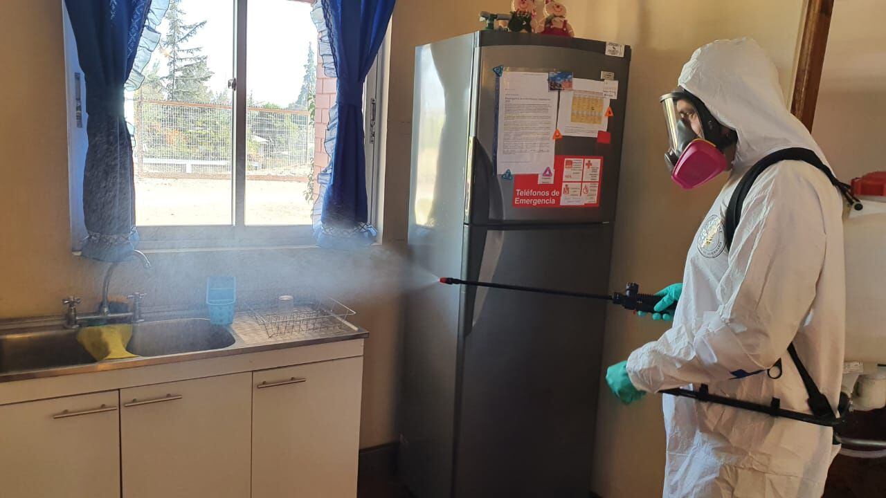 Senadis y Ejército realizan sanitización en residencias de personas con discapacidad