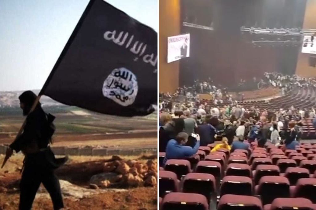 El Estado Islámico, o "ISIS", reivindicó el ataque al Crocus City Hall.