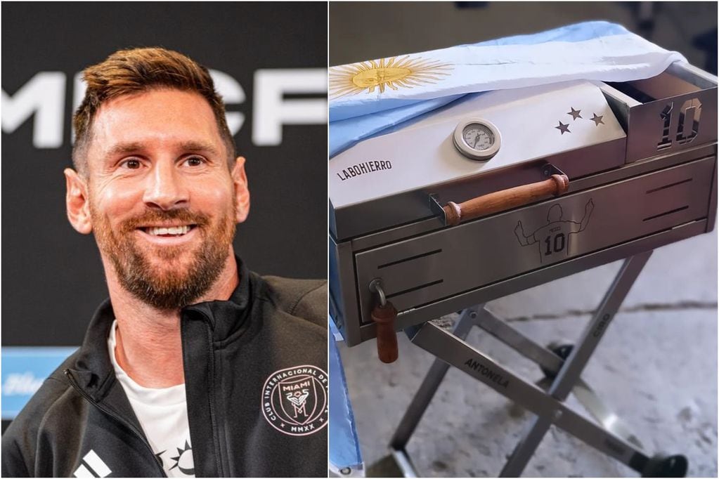 Messi compró a emprendedor y le cambió la vida. “Laboratorio de Hierro” vía Instagram.