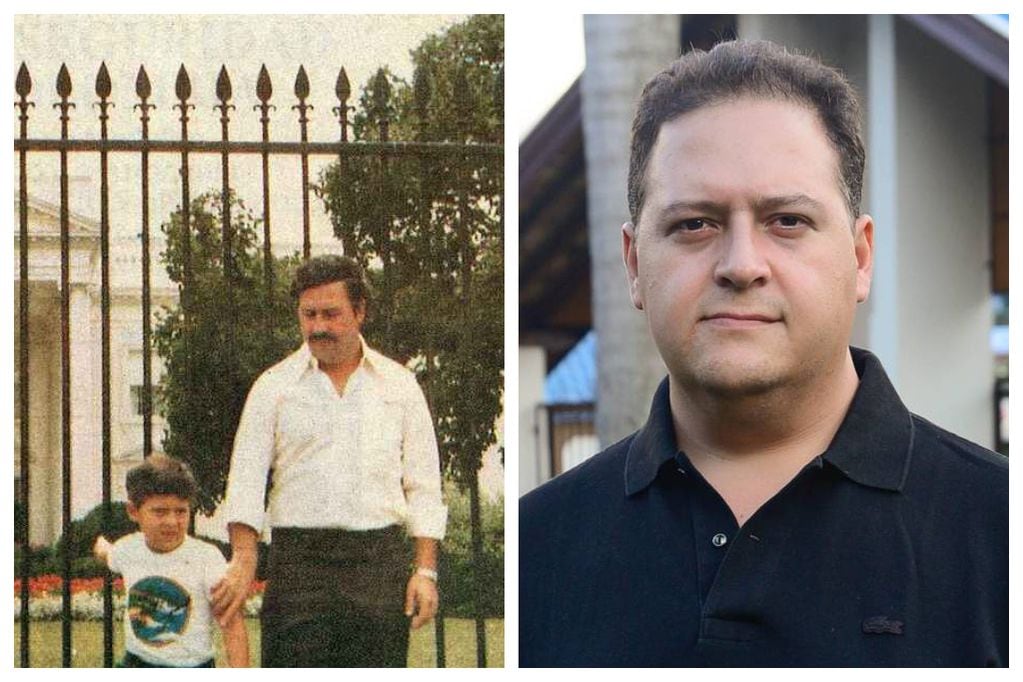 Sebastián Marroquín y Pablo Escobar