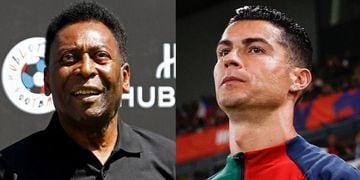 Cristiano Ronaldo y Pelé