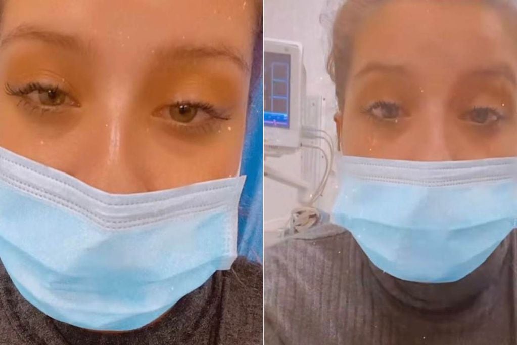 María José Quintanilla preocupó a sus fans tras subir unos videos desde un centro de salud.