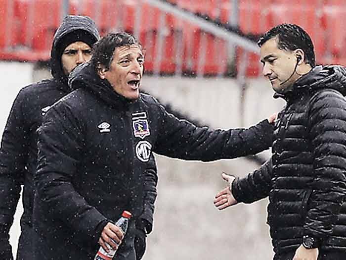 Mario Salas tiene más rojas como deté que como jugador