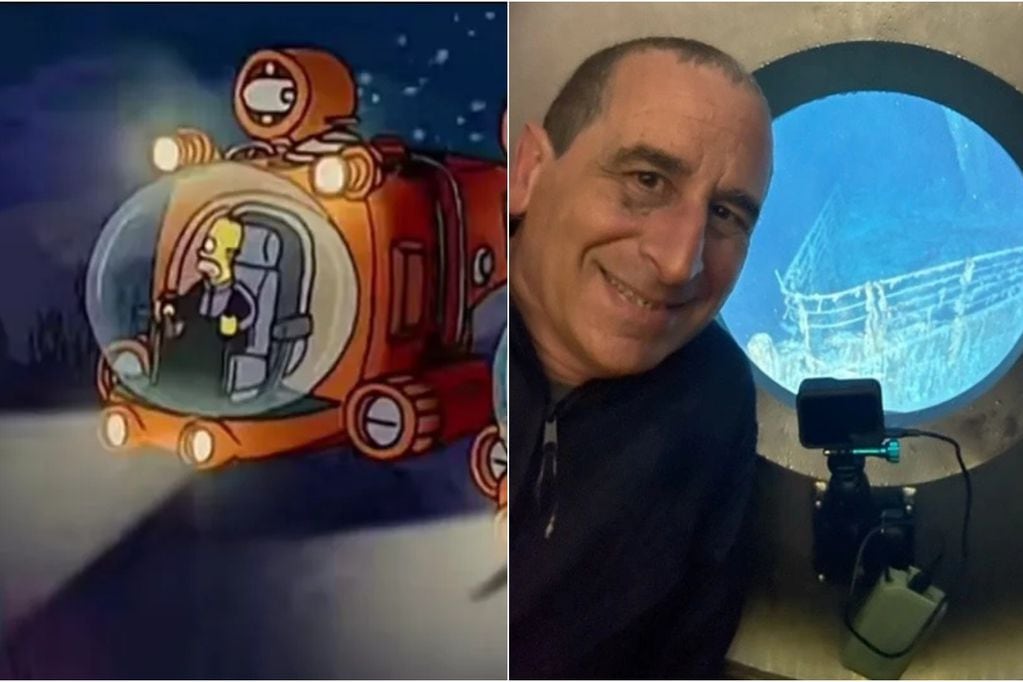 Guionista de Los Simpson también bajó al Titanic en el Titán: y dicen que la serie predijo la tragedia