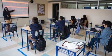 PUERTO MONTT : Colegio Pumahue en inicio escolar presencial
