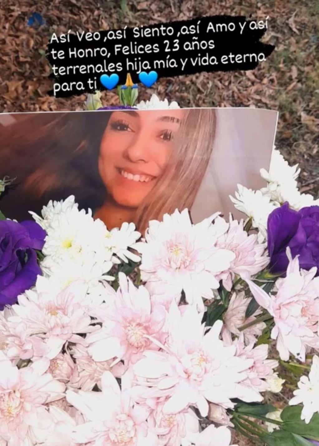 “Felices 23 años terrenales”: madre de Anahí Espíndola recuerda el cumpleaños de su hija con un sentido mensaje